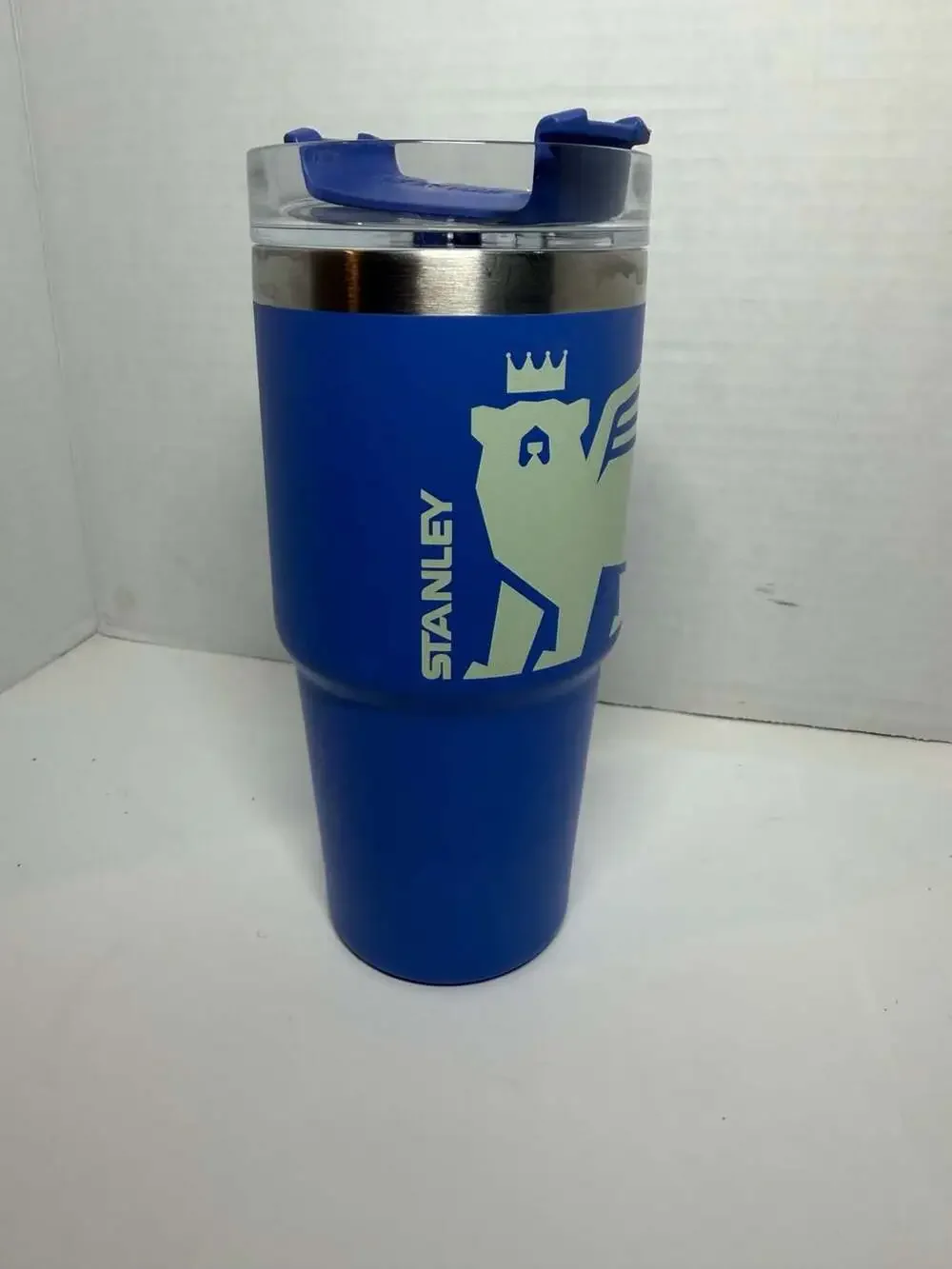 Stanley The Wild Imagination Quencher Travel Tumbler 14oz Blue Citron Cub